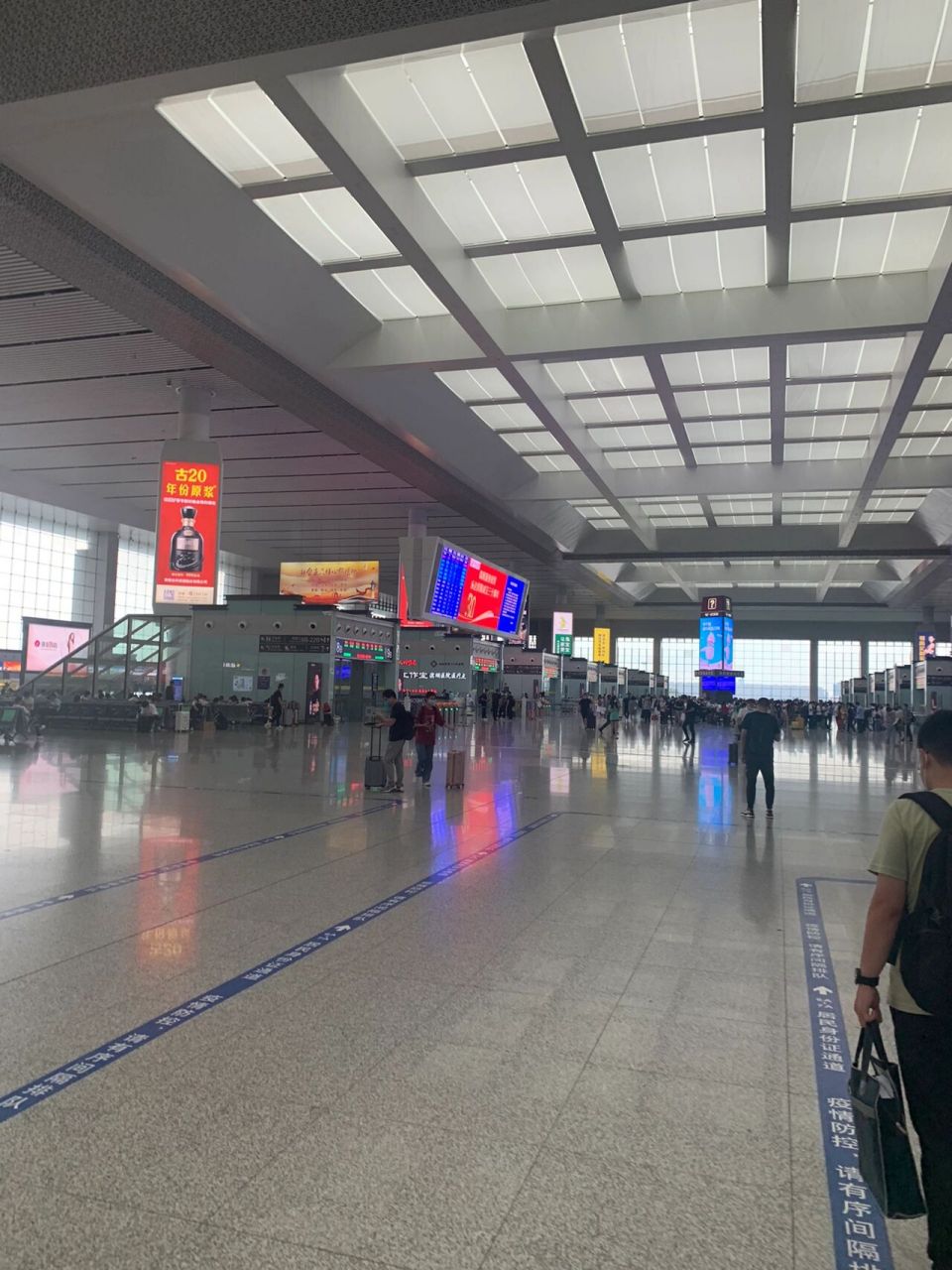 亲测,合肥南站站内换乘,非常快,两三分钟