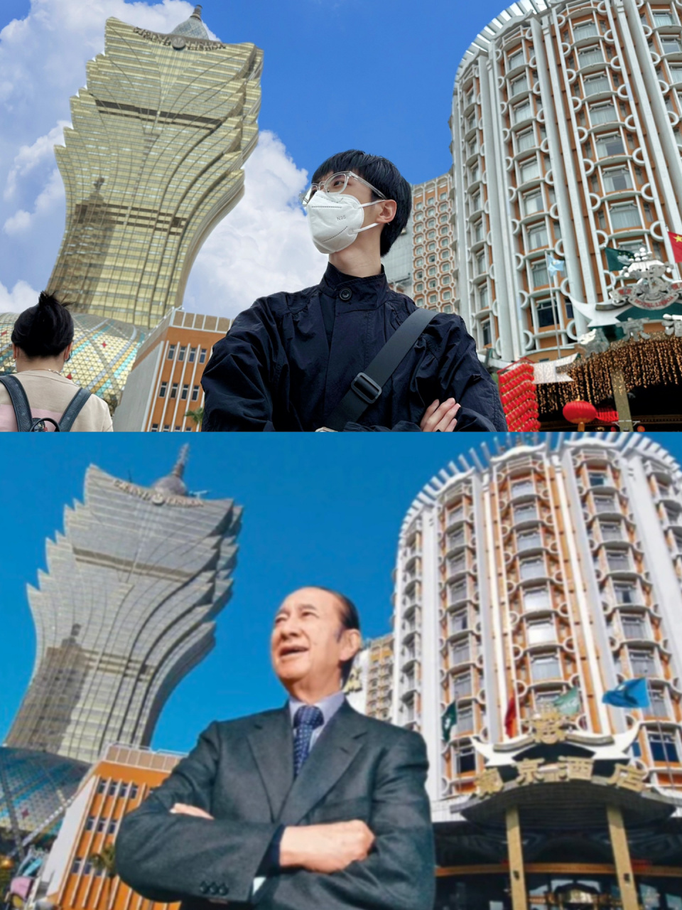 成功人士机位9890双手插兜 吃喝无 新年第一天用这张照片发朋友圈