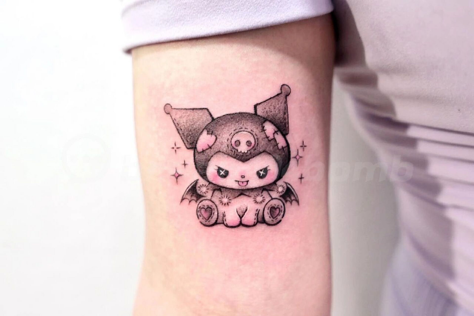 9张奇妙魔法melody纹身|库洛米,美乐蒂 超火库洛米,美乐蒂,玉桂狗纹身