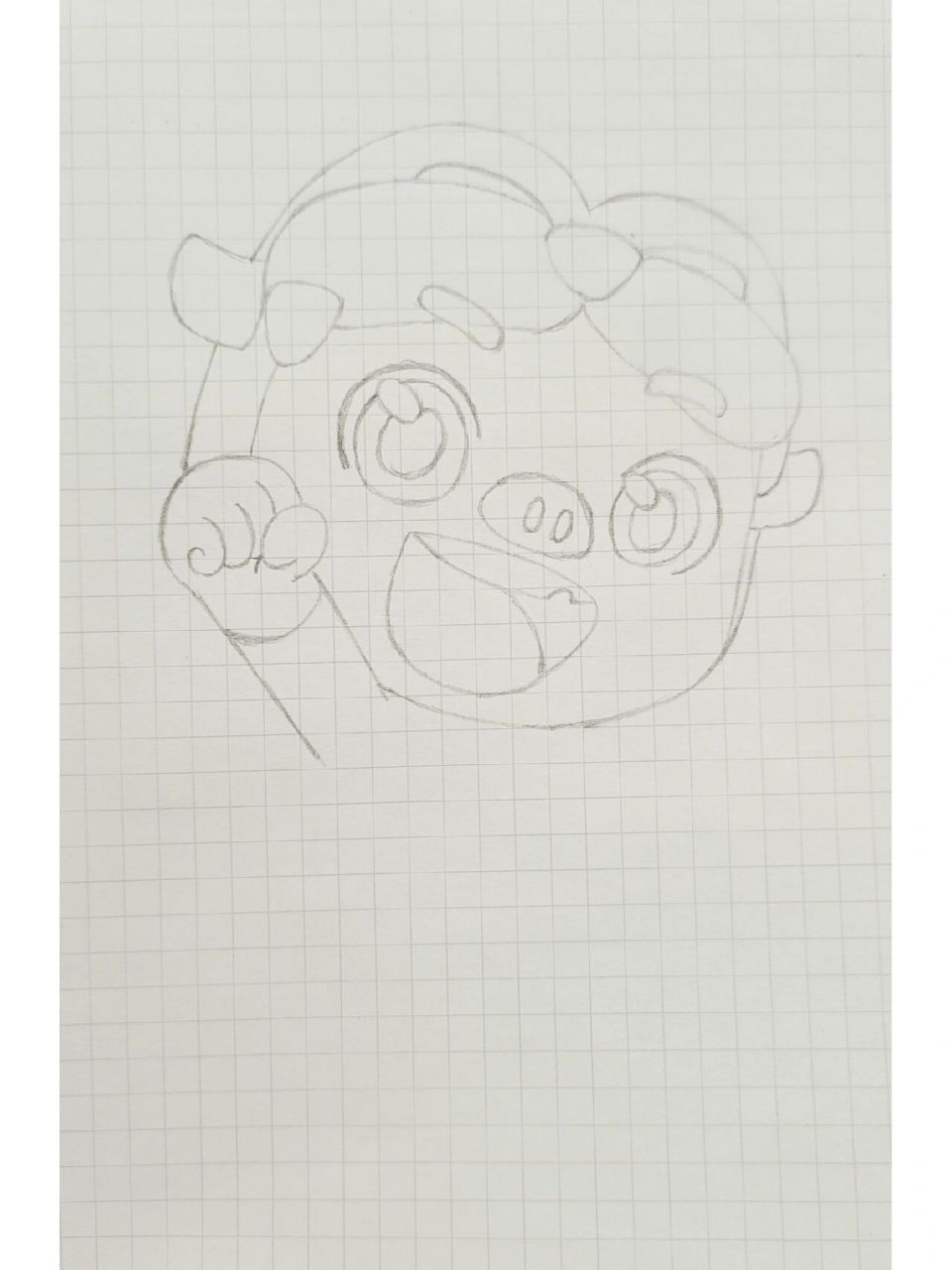 小猪猪侠分解来了,开始画吧 咕叽咕叽咕叽咕叽画画啦