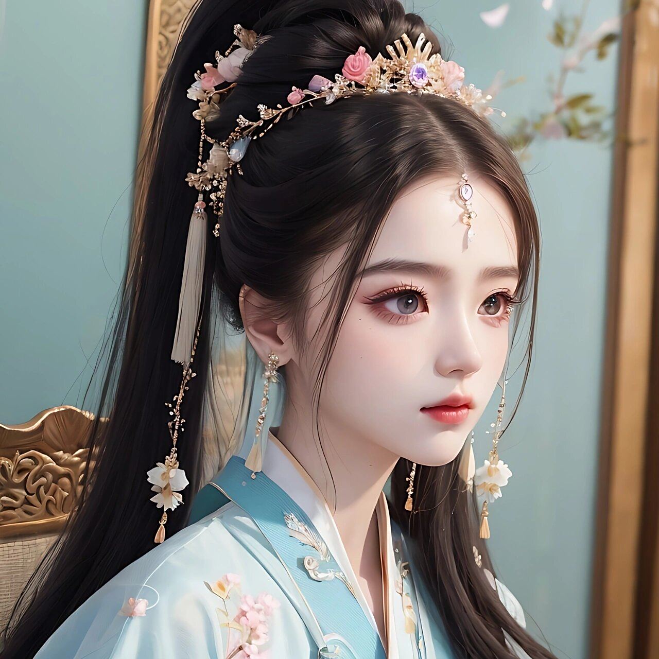 真人仙侠古风汉服唯美头像壁纸分享