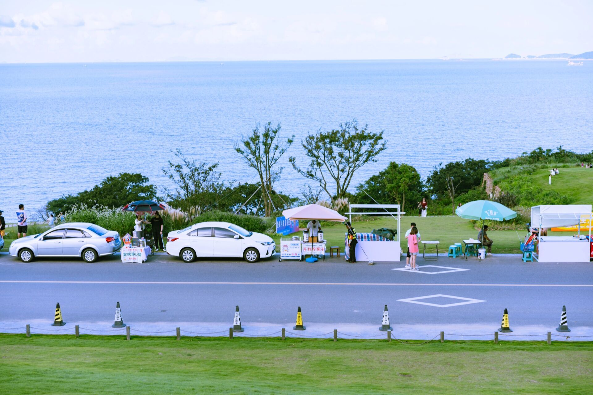 舟山螺塘線,這個夏天去看海拍照的好地方 暑假馬上結束了,小朋友在