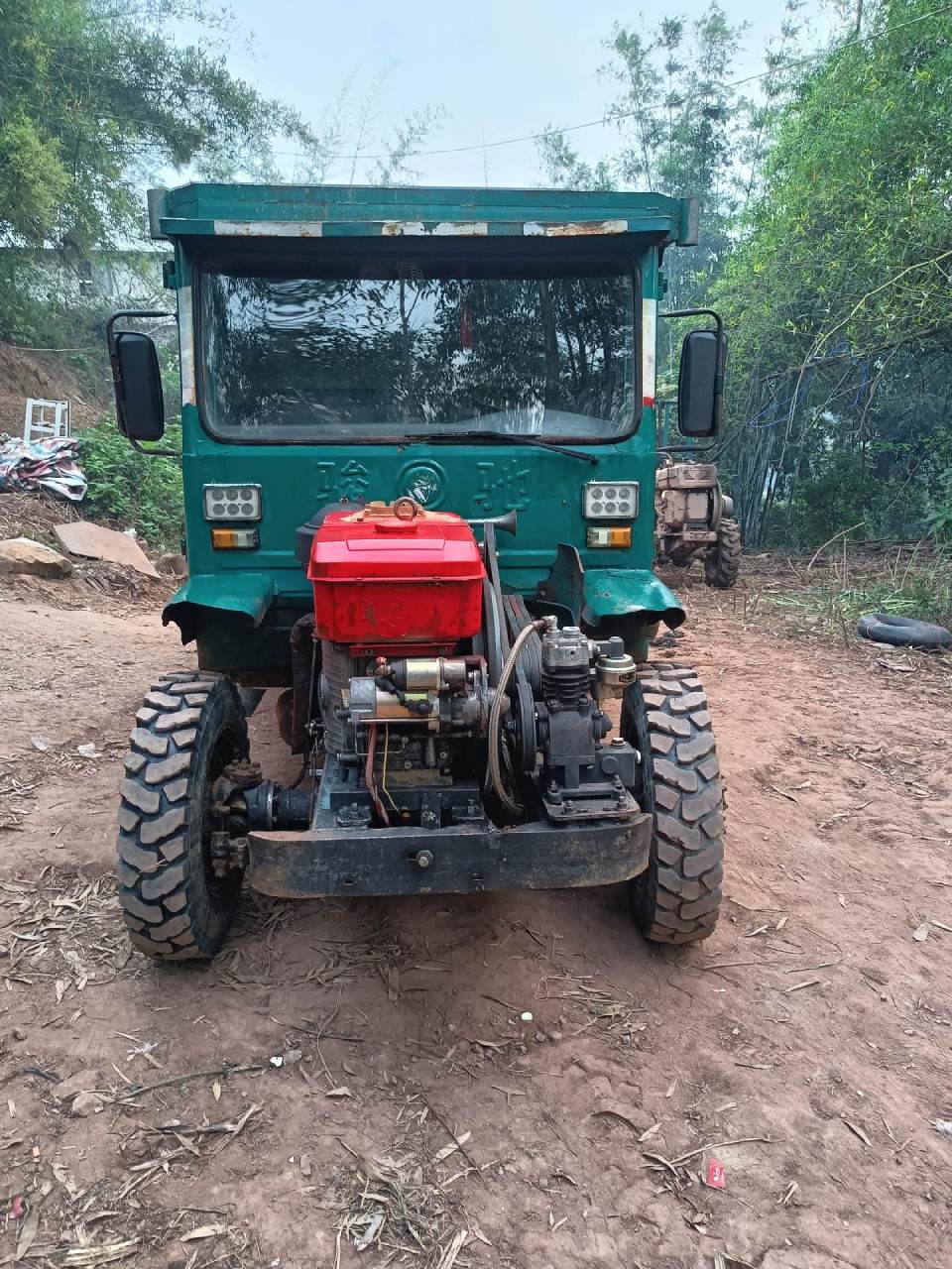 爬山王 四驱拖拉机 农用车