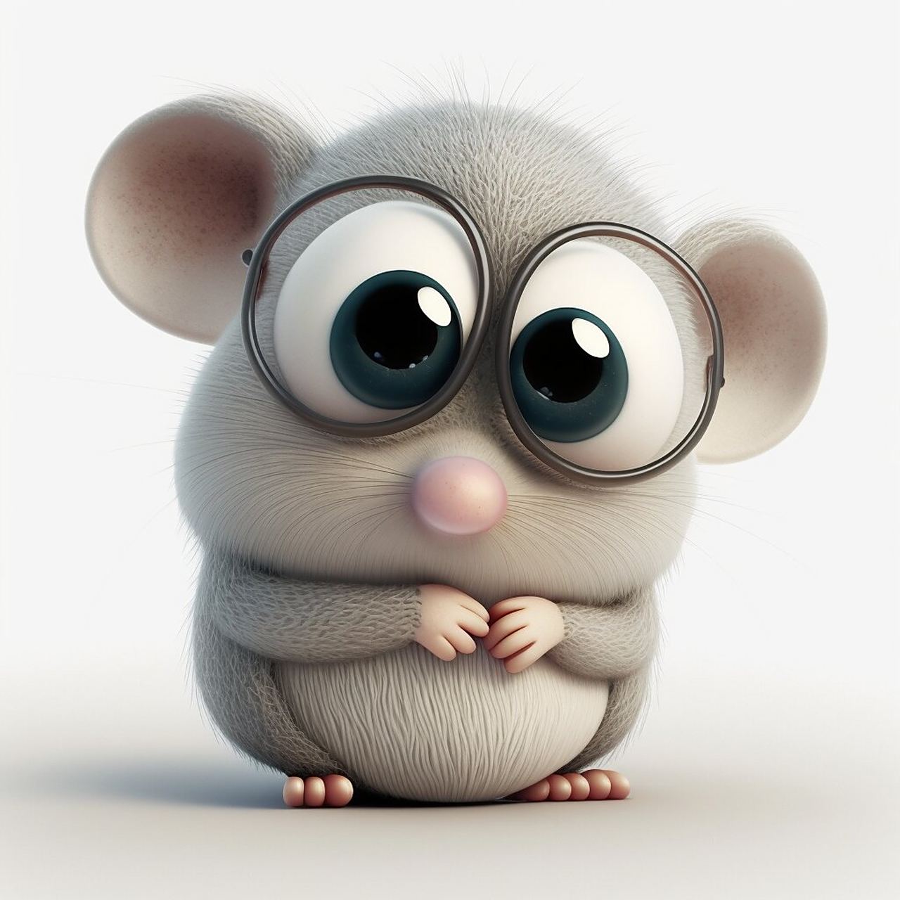 小老鼠可爱表情包(4) 原图高清图片已经在左下角打包好