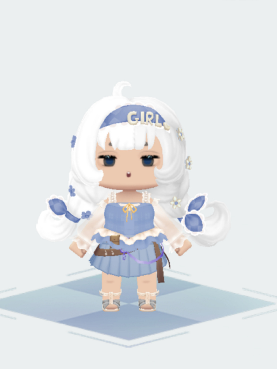 迷你世界超好看的女生定制99289928