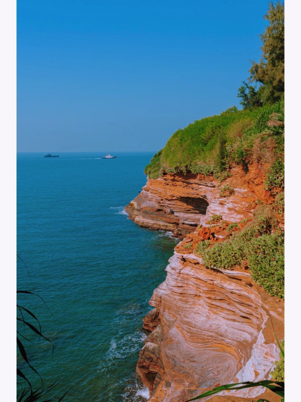 涠洲岛 美到哭暮崖(附详细线路图) 暮崖 涠洲岛看日落绝佳景点 没有之