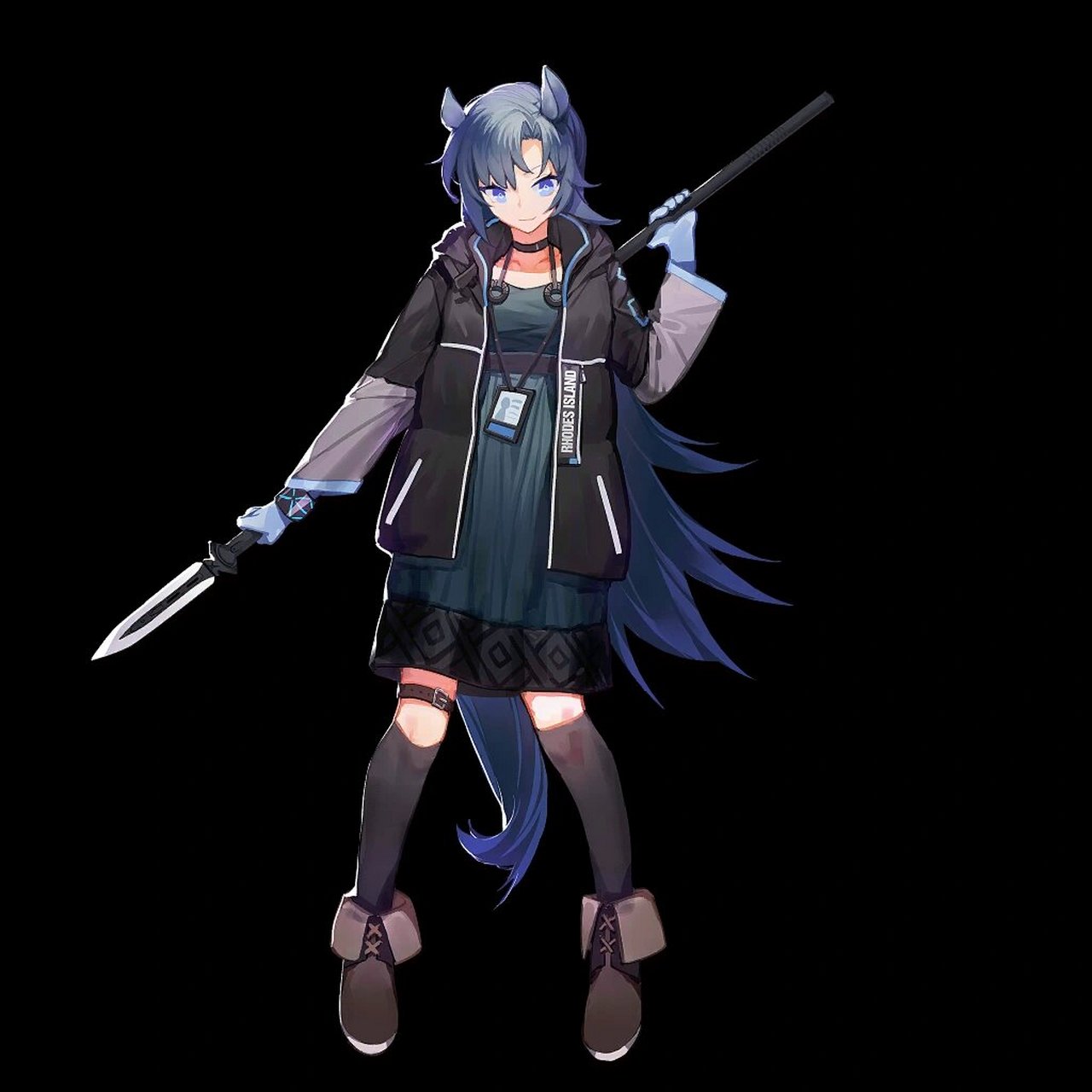 《明日方舟》立绘合集 w还是好看的,陈sir