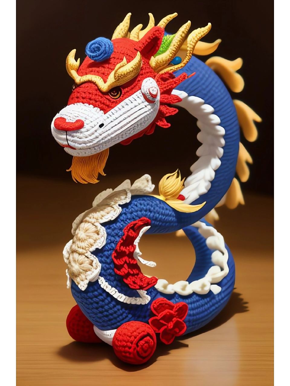 钩织十二生肖之龙特别版