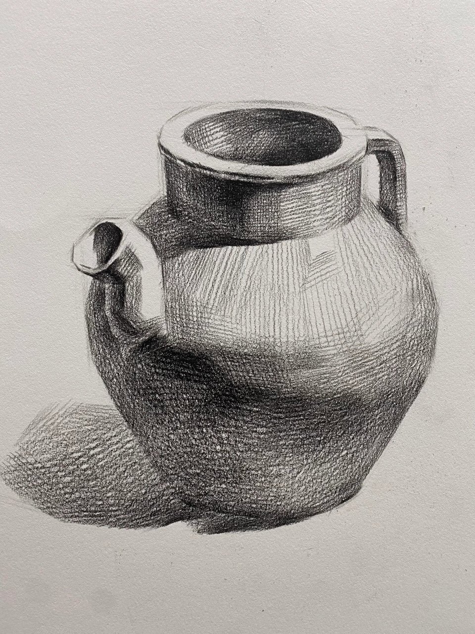 静物罐子  跟着小龙老师画罐子