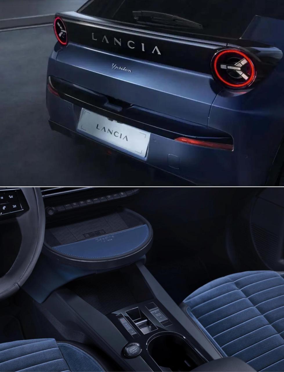 lancia的首款电动车ypsilon 设计确实很有特色,尤其是尾部,看着很心动