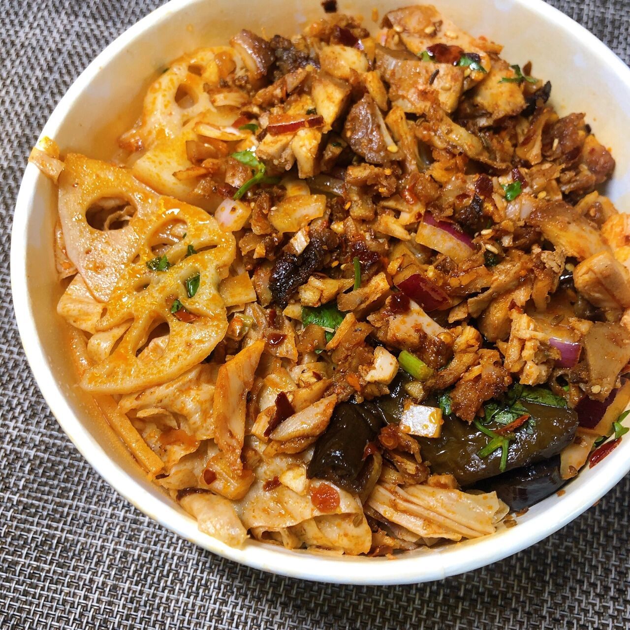 西南民大外卖测评16615谢宝林烤肉拌饭 要在武侯区这边住一年