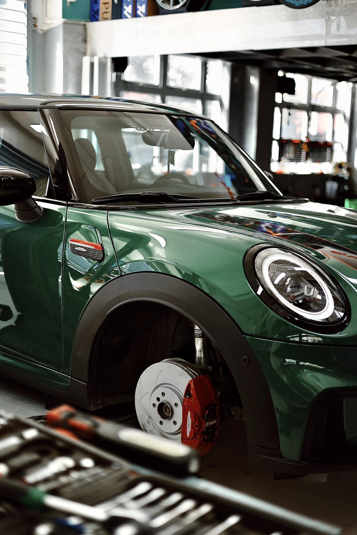 mini jcw f56制动升级