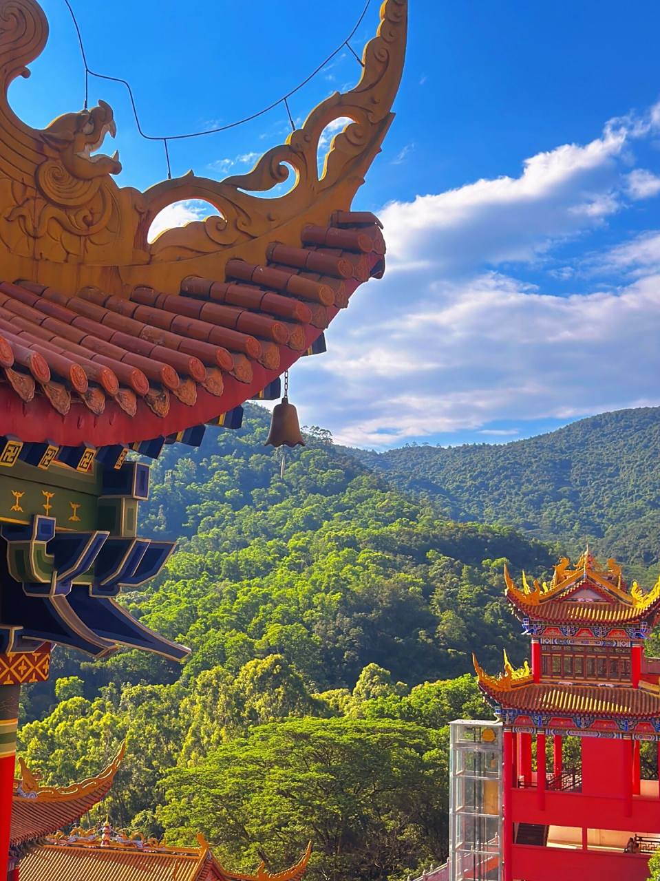 东莞大岭山森林公园观音寺 这是藏在深山里的一座寺庙,非常值得去祈福