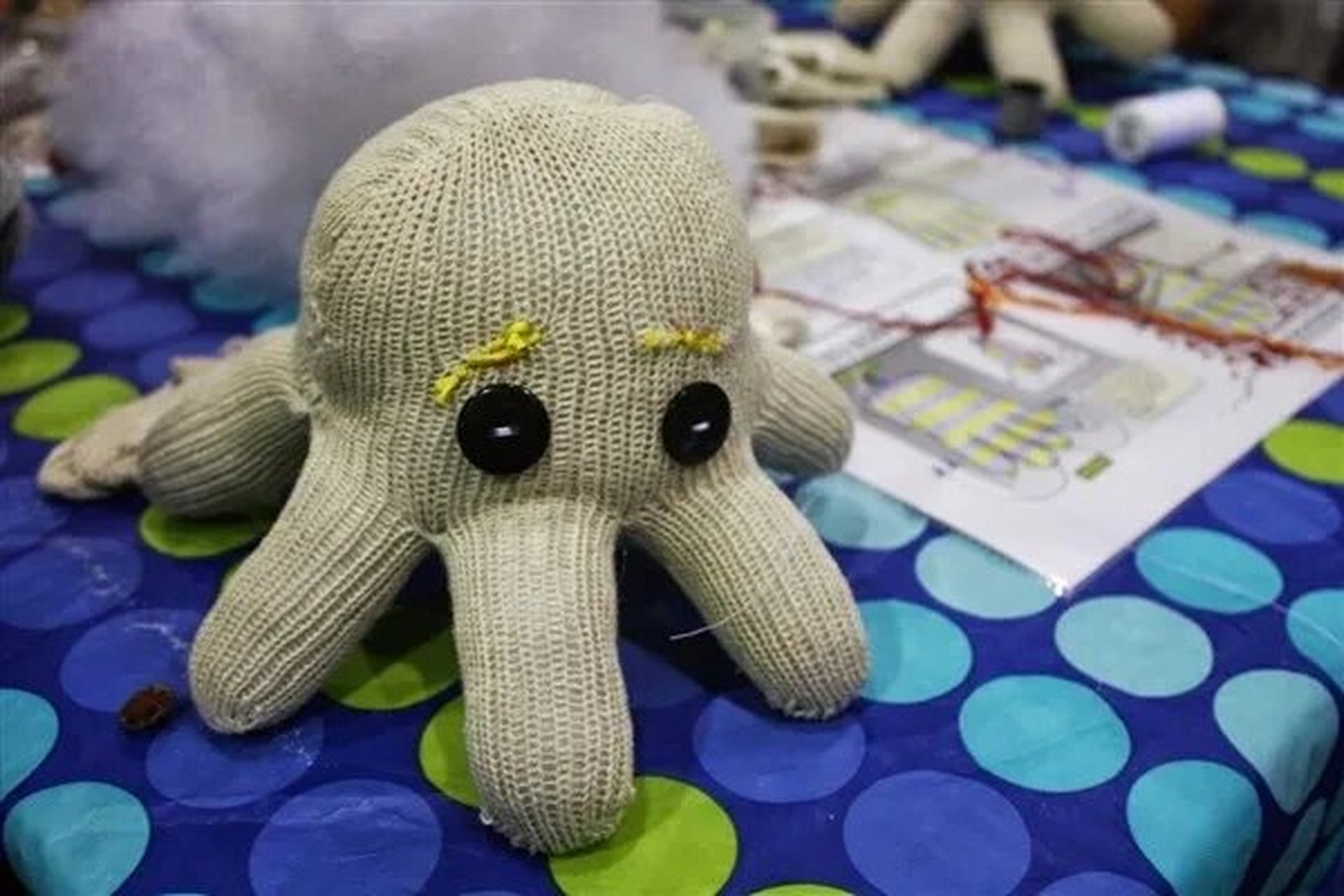 手工|不戴的旧手套不要扔02一起可爱大变身 99所需材料:旧手套