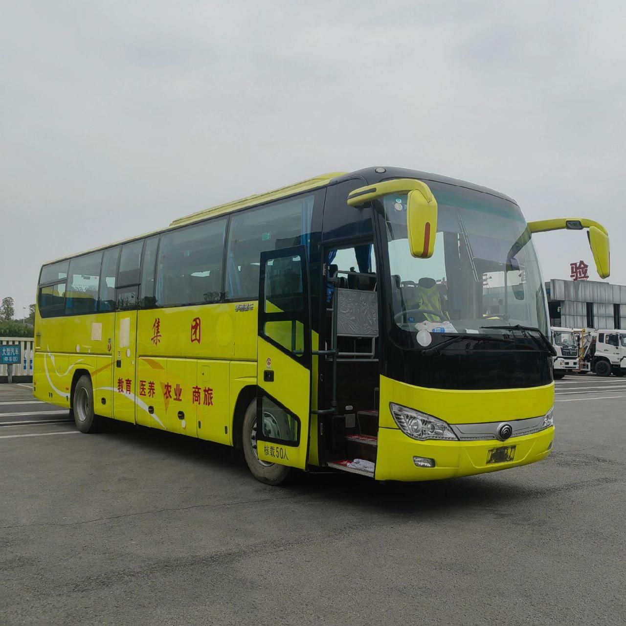 出售一台50座宇通zk6119h5y,2018年12月上户,准新车状态,非营运性质带