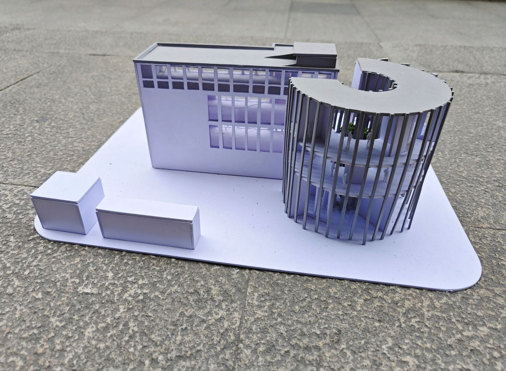 22级建筑新生们习作分享一波 #立体构成# #建筑模型# #立体构成作业