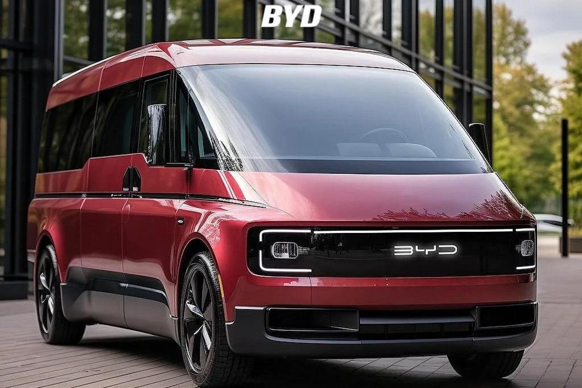 byd比亚迪增程式房车畅想图