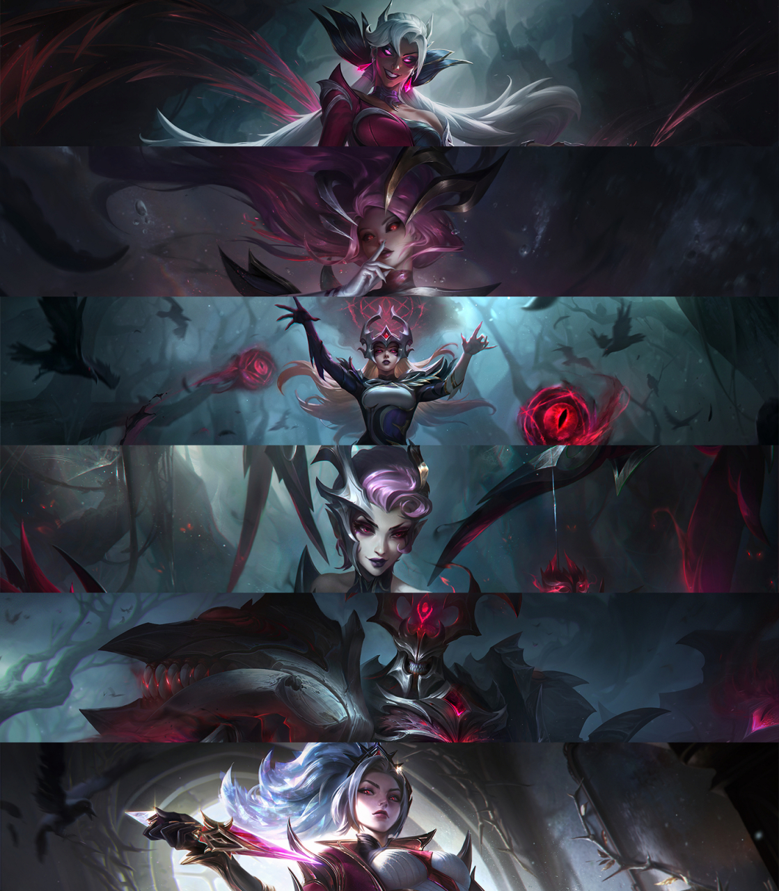 英雄联盟魔女2023皮肤# 启动黑暗模式😈#英雄联盟