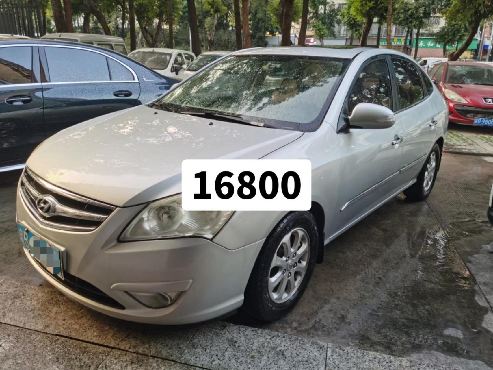 11年现代悦动,自动1.6 车况好费用齐带天窗大屏导航 一万多多