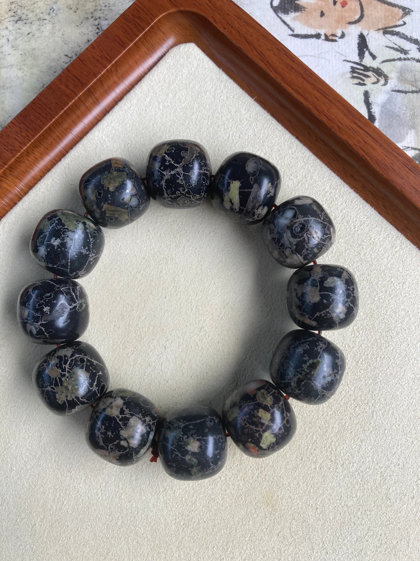 0r竞拍|梅花石手串🍀