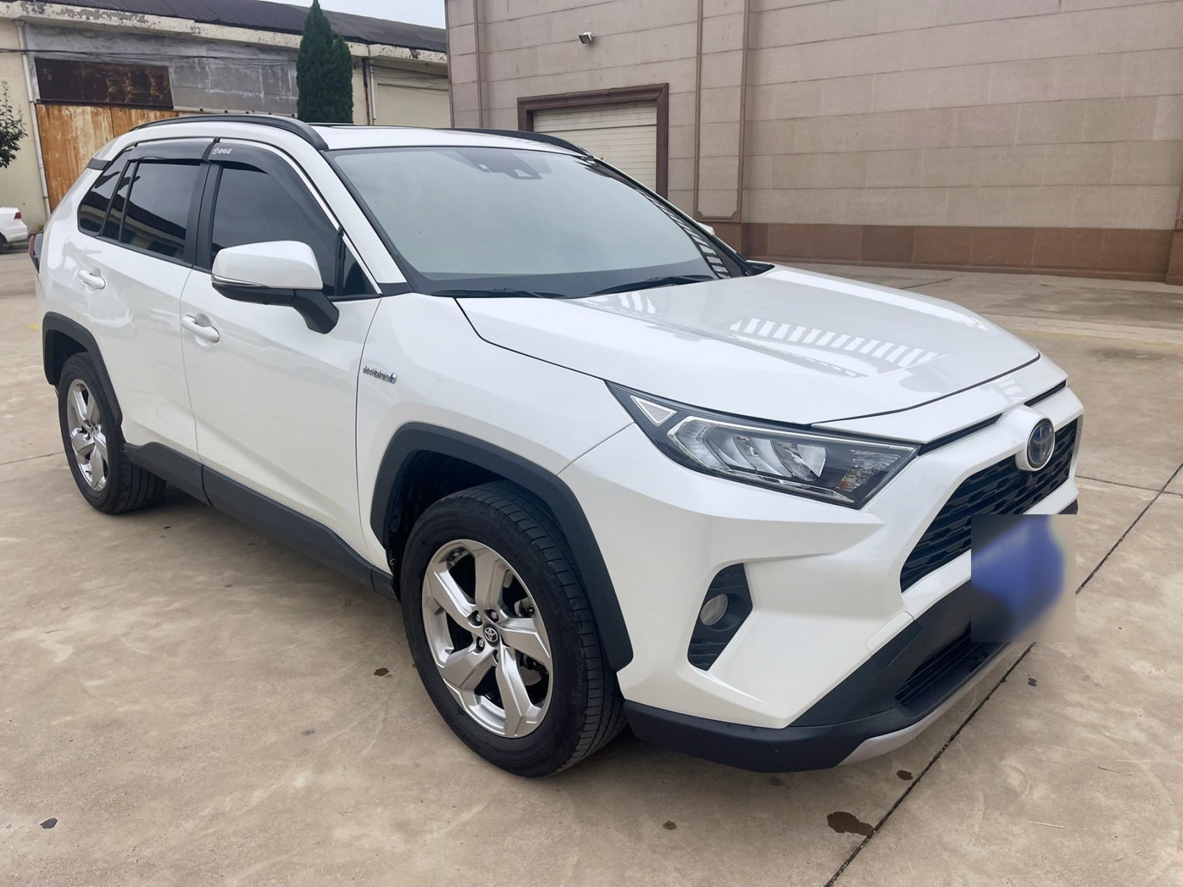 2021年的丰田荣放rav4油电混合动力,2.