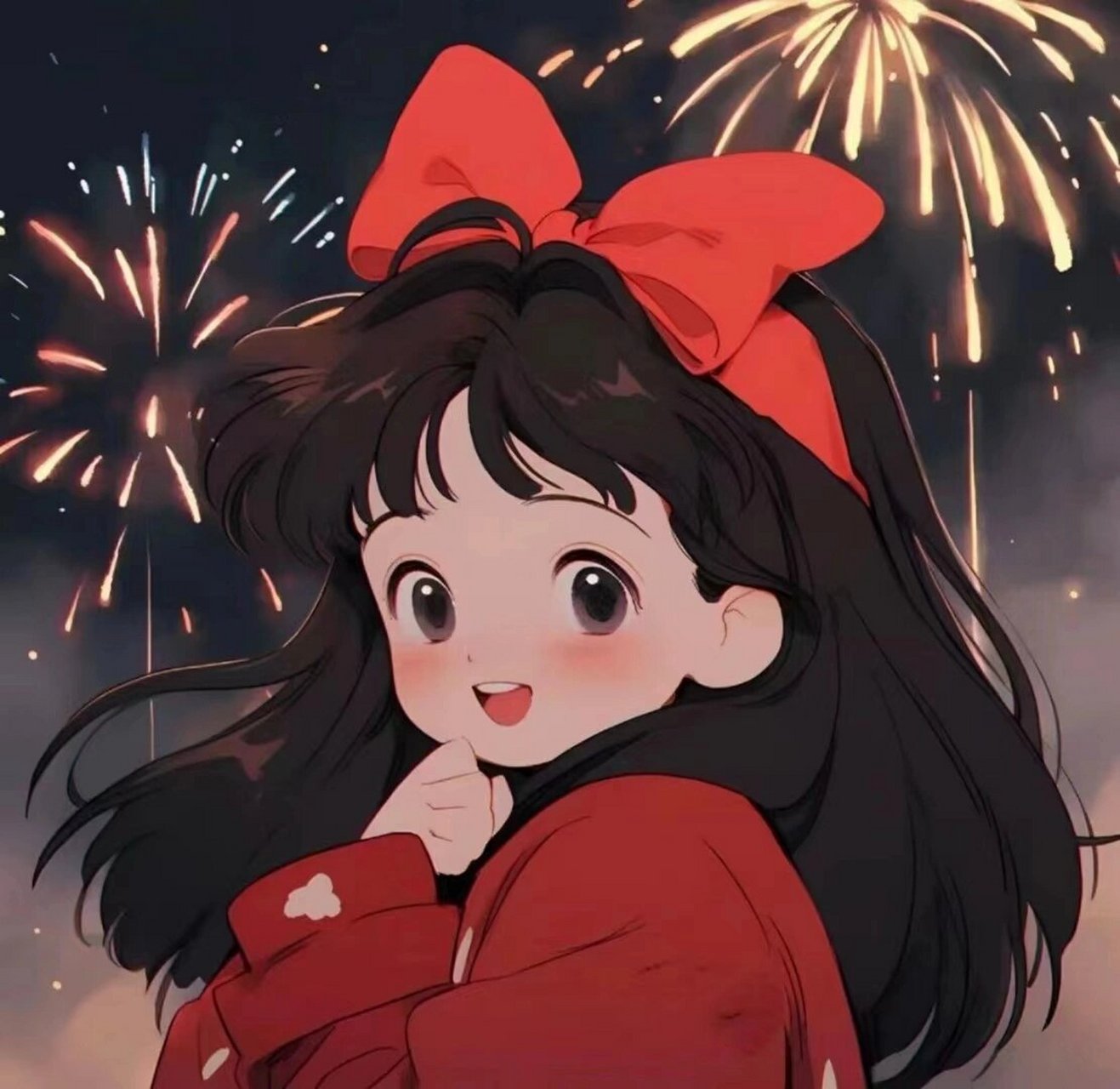 2024新年情侣头像7815动漫头像,祝好远 2024换上新的头像   好运