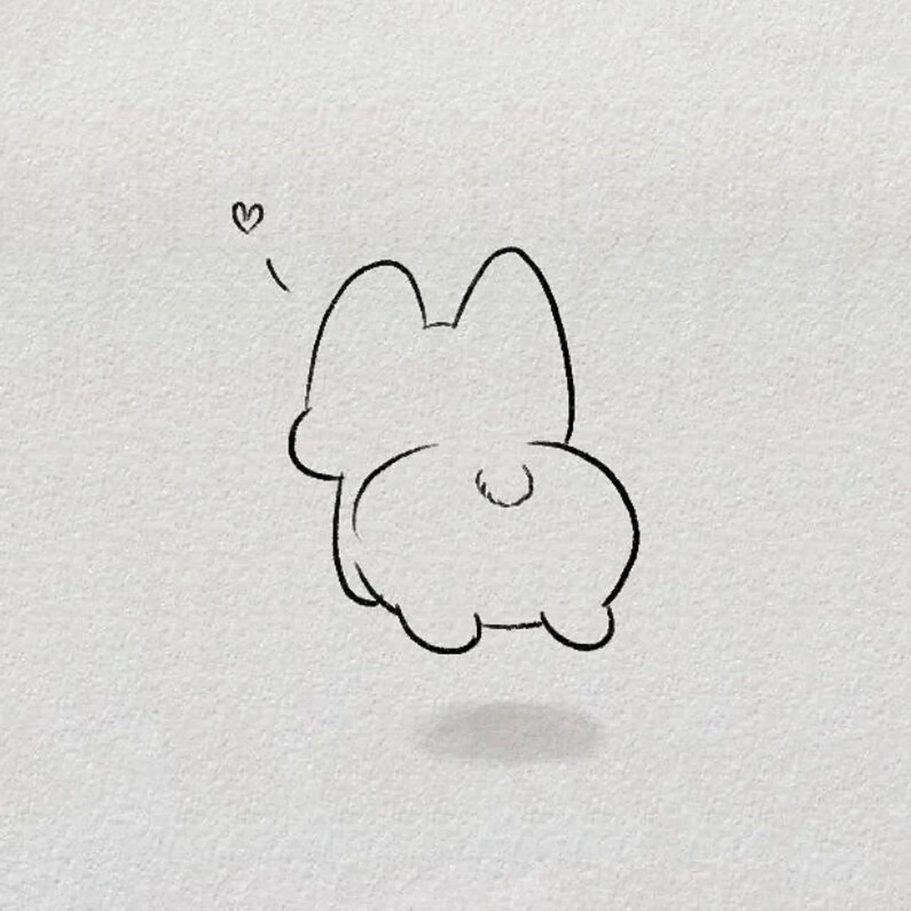 简笔画大全 短腿的柯基来啦#简笔画教程# #绘画