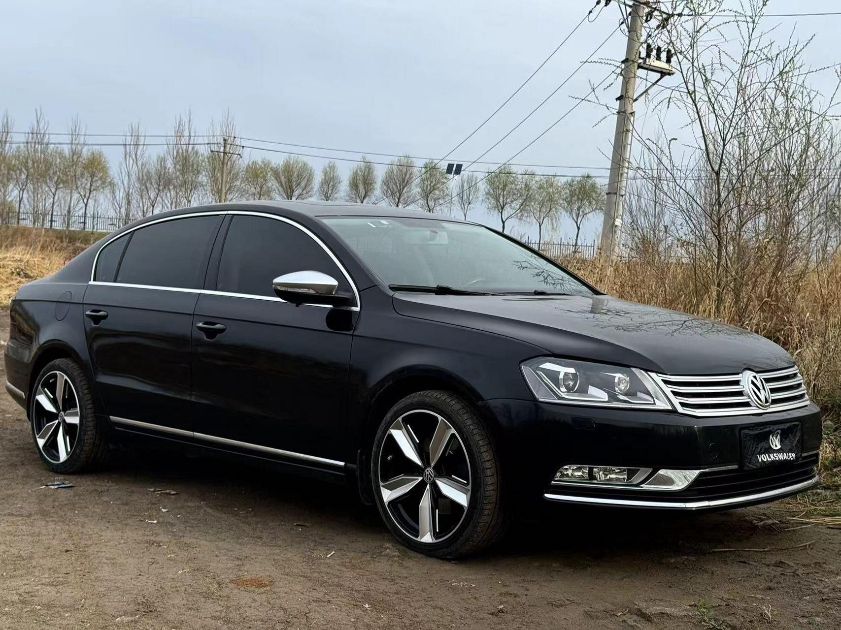 德国本土帕萨特passat  虽然阴天 但也很美