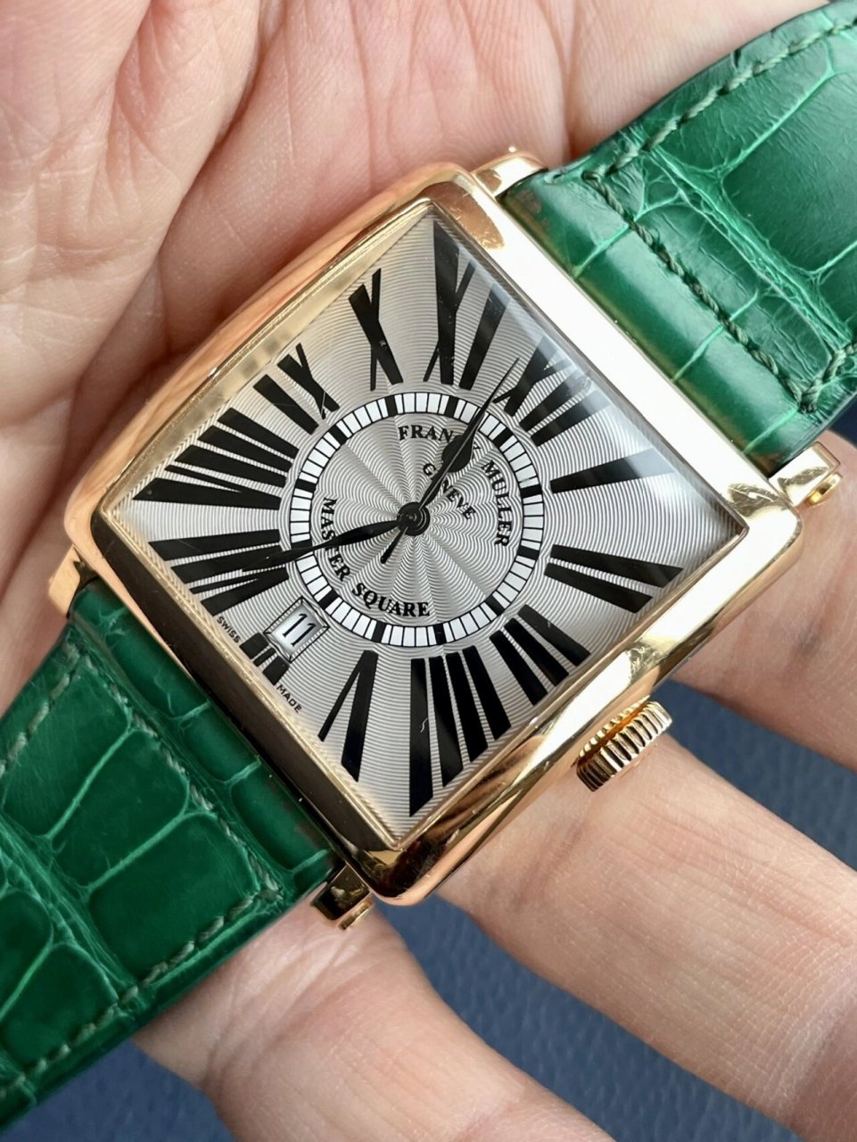 法兰克穆勒6000h玫瑰金材质自动机械腕表 法兰克穆勒6000h 玫瑰金材质