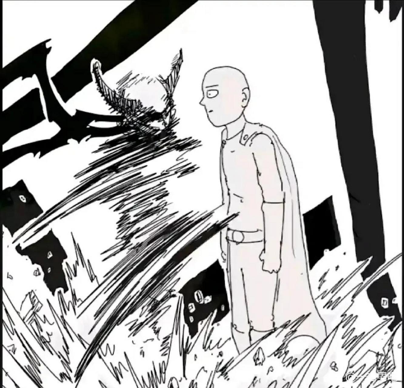 一拳超人 也许one的作品就是适合他本人的风格 就这样草草的画面也蛮