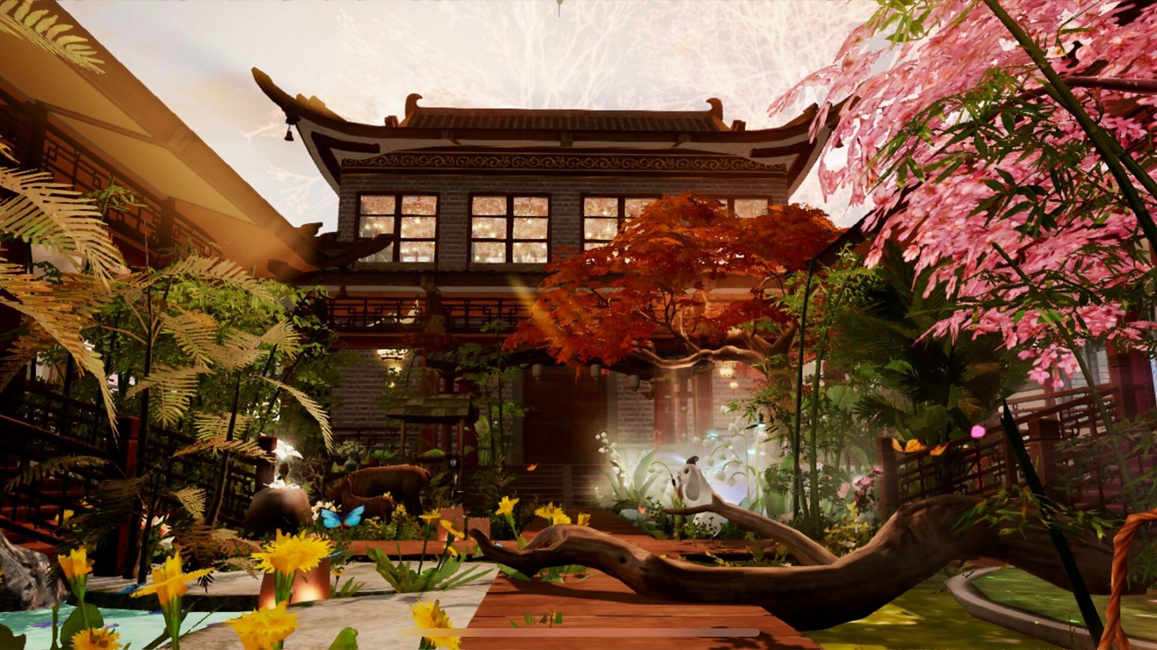 【明日之后】双人建筑之繁华落尽 参考一进 二进 三进四合院资料,由于