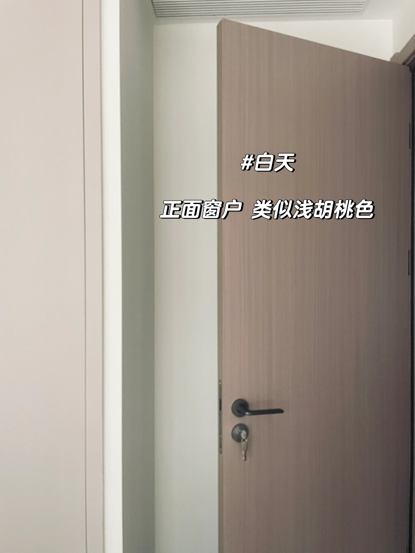 银梨色2号木门,是你的梦中情门吗? 不管是不是,反正是我的梦中情门.