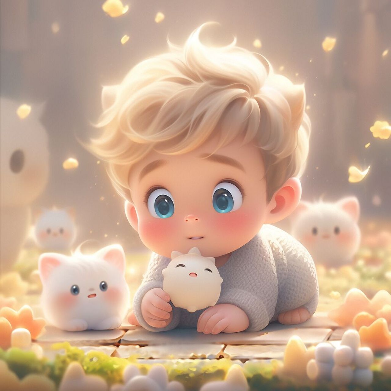 卡通可爱男孩头像