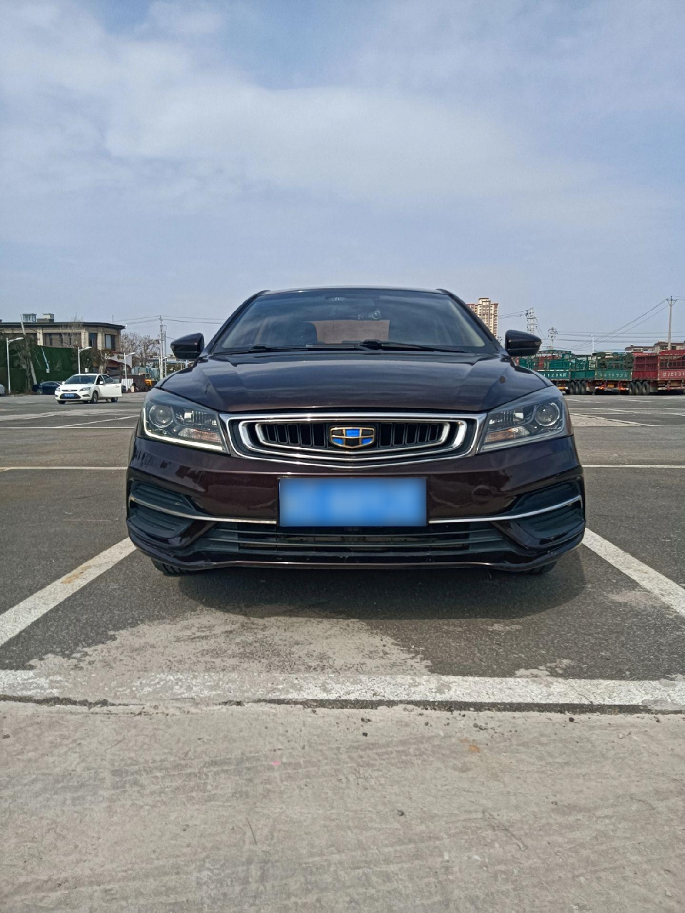 新到18年吉利帝豪美日牌.