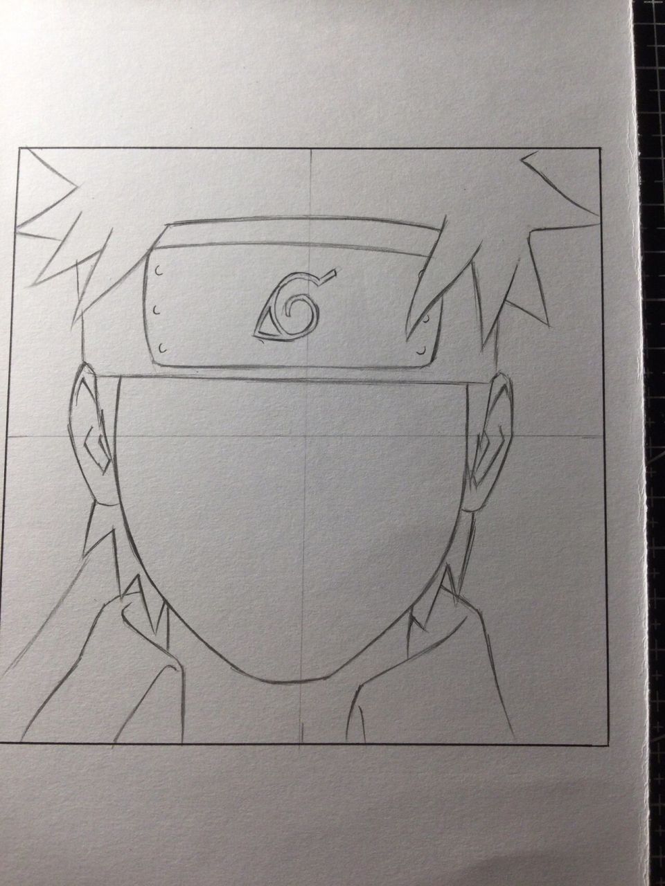 教你画鸣人 这个简单