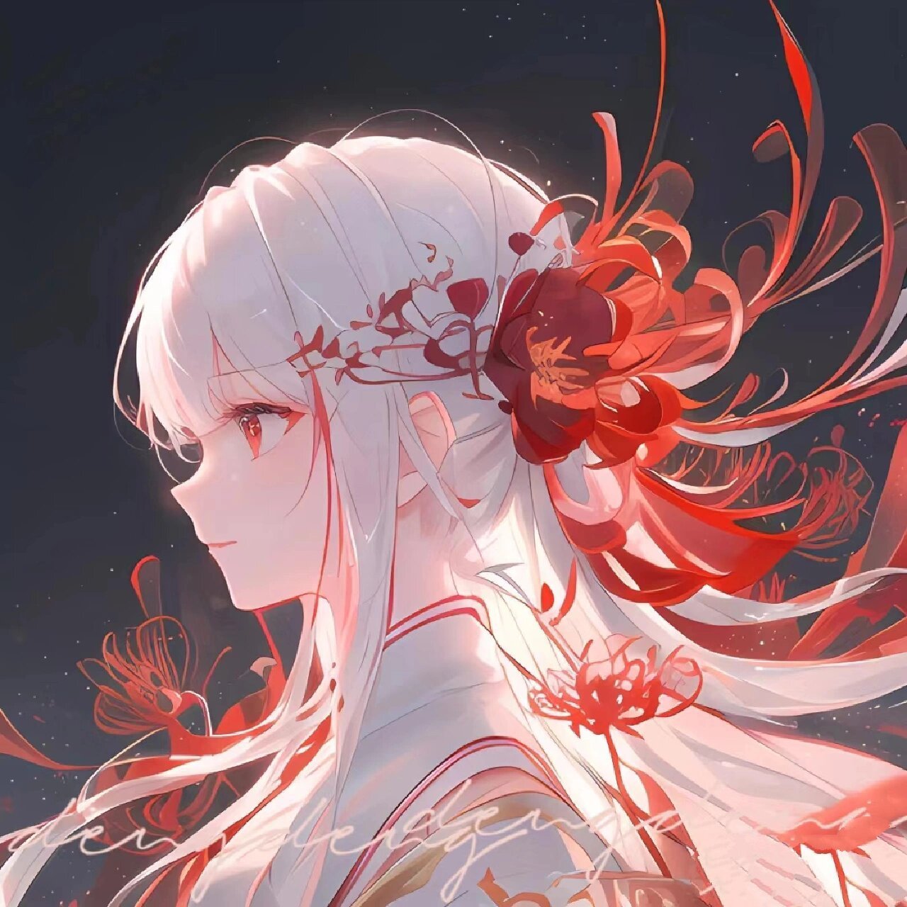 彼岸花你知道其中的含义吗?(头像)