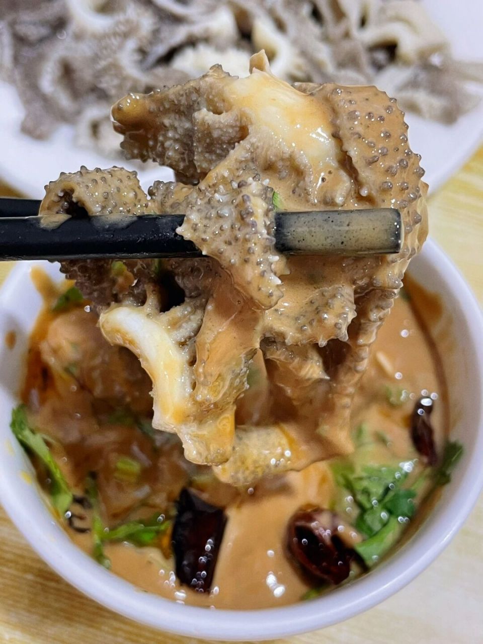 今天自己去吃了「牛街老爆肚满」 一餐消费:72 	 [赞同]此店特点鲜明