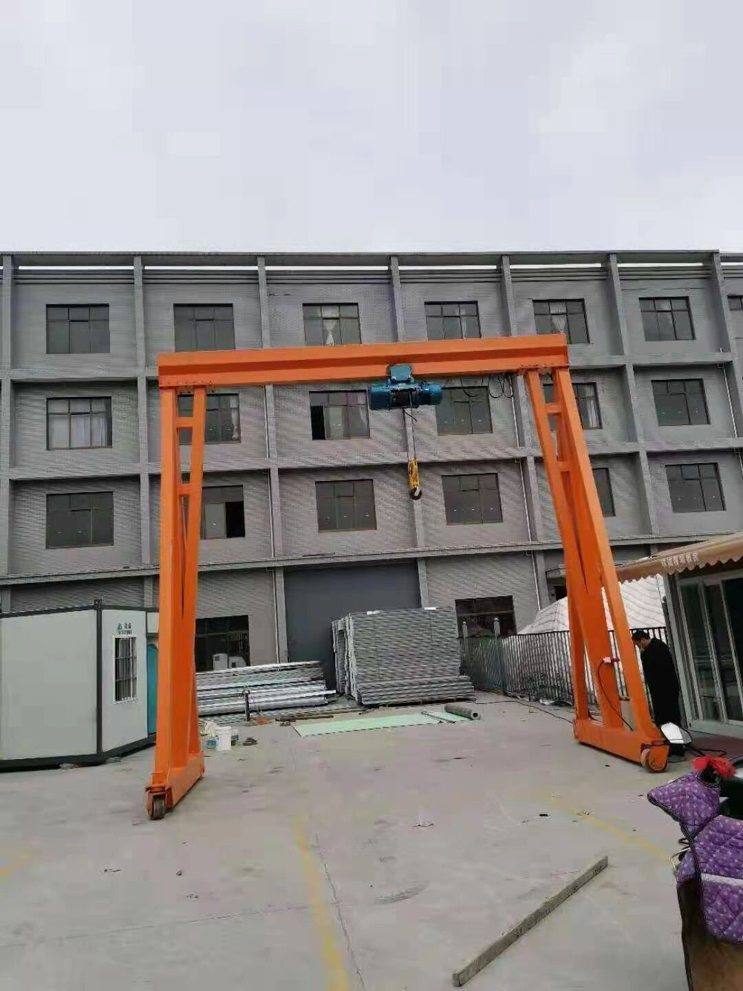 龙门架 简易龙门架  电动无轨万向龙门架 小型吊机 轻型起重机可全新