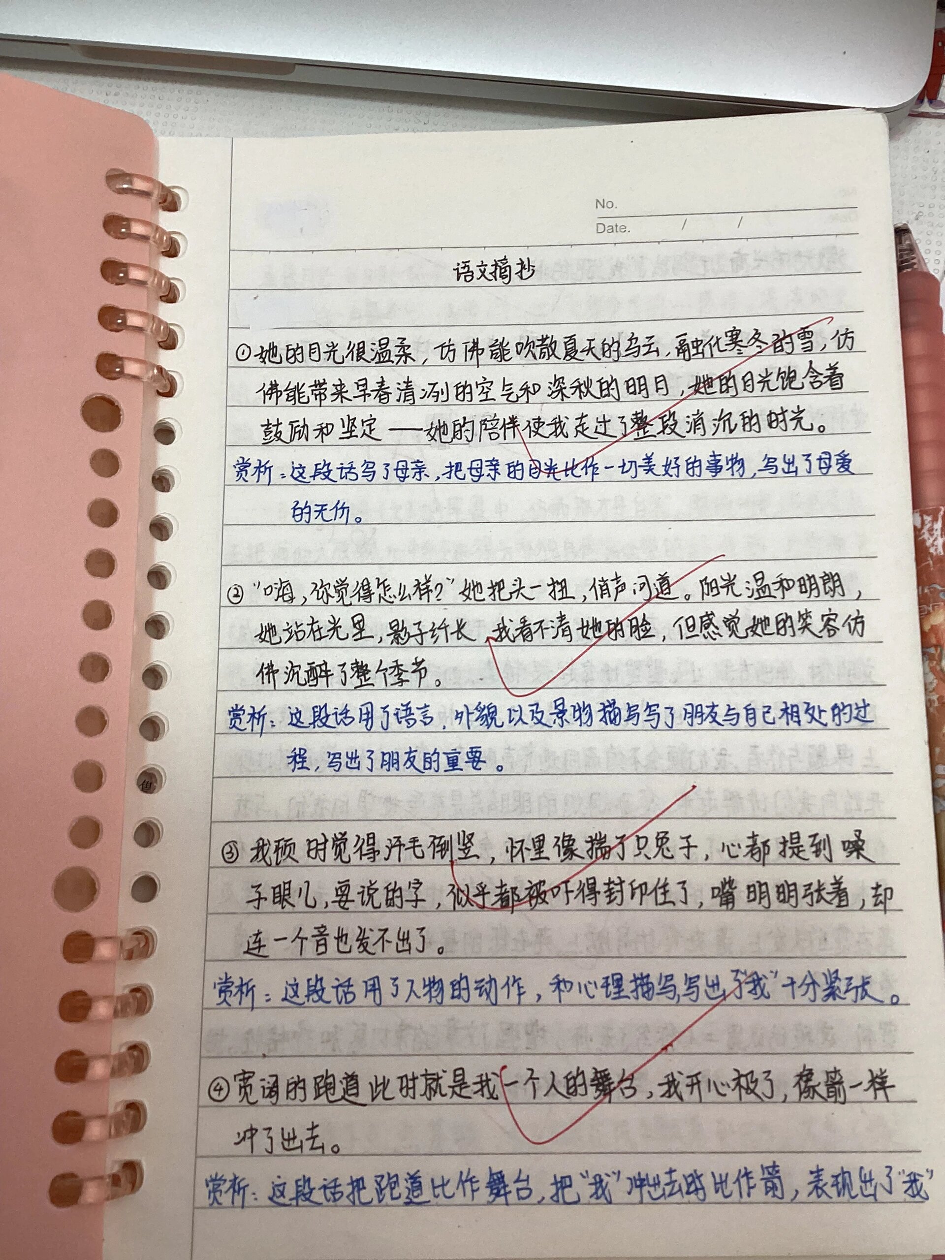 别人写的摘抄图片图片