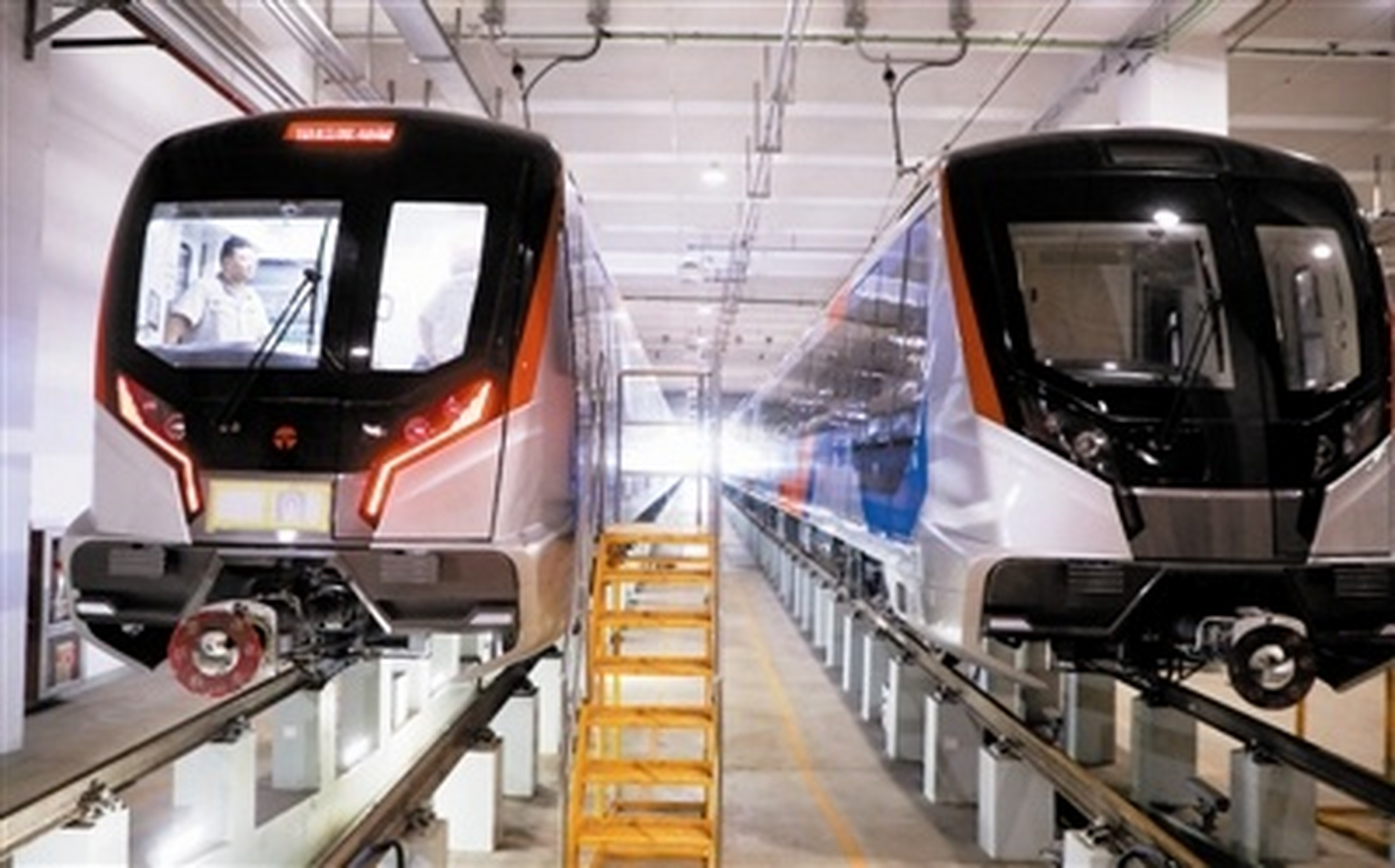 海河城事# 【津静线首列电动客车完成编组及系统调