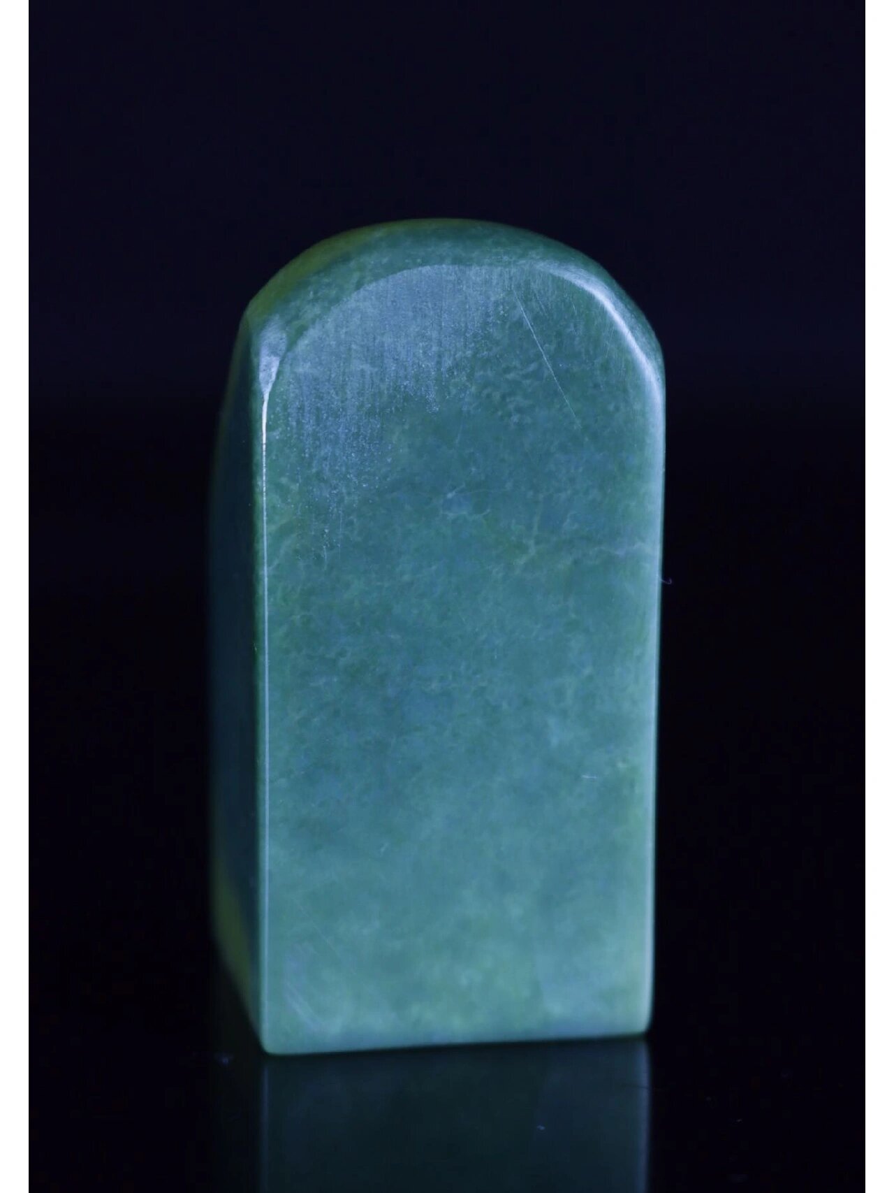 稀罕寿山绿田黄石