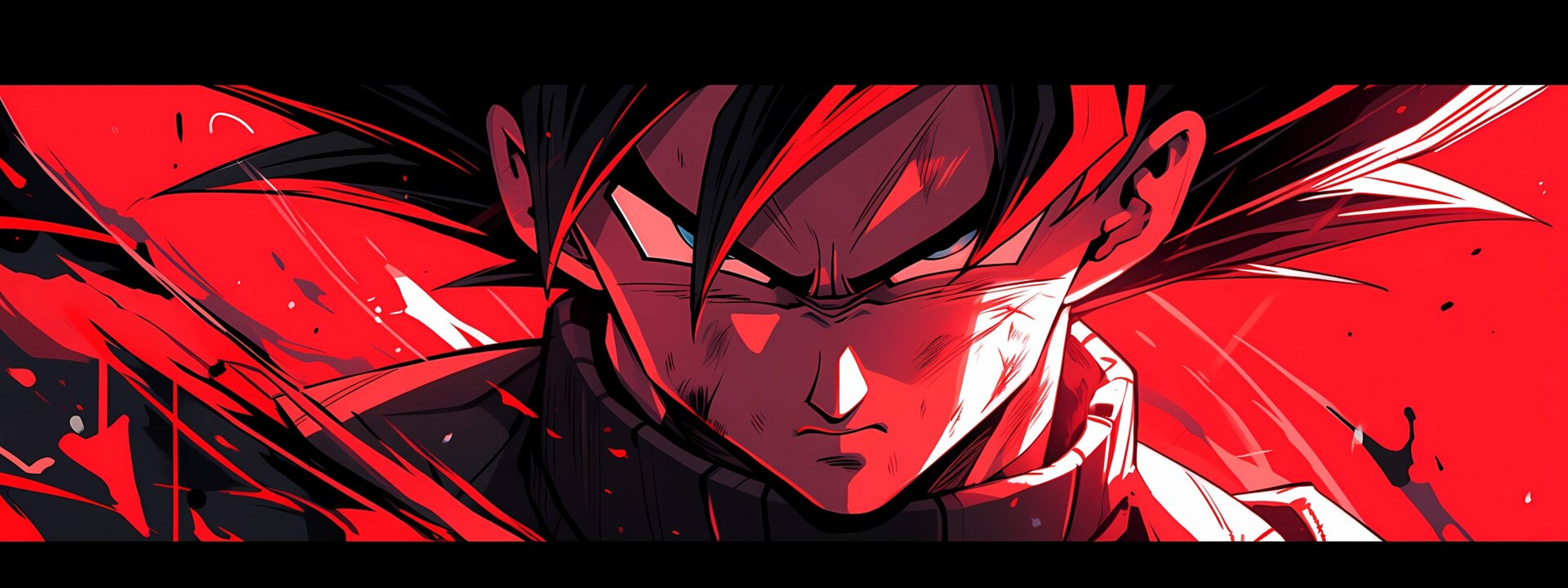 极致色彩92横版悟空壁纸 #一张照片高级感# #龙珠# #七龙珠# #壁纸