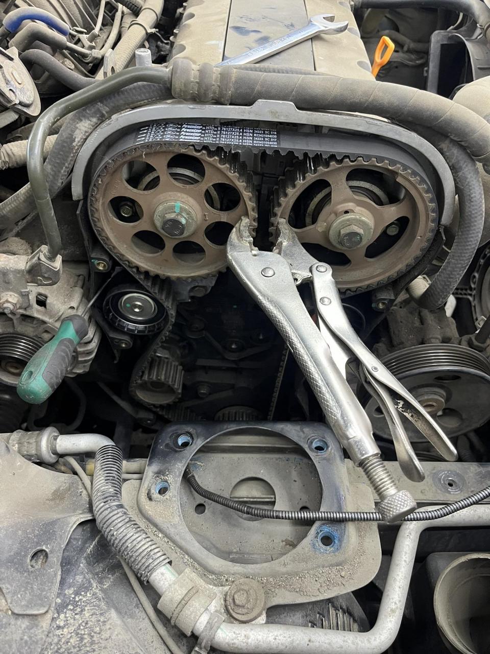 凯越更换正时皮带之歪门邪道