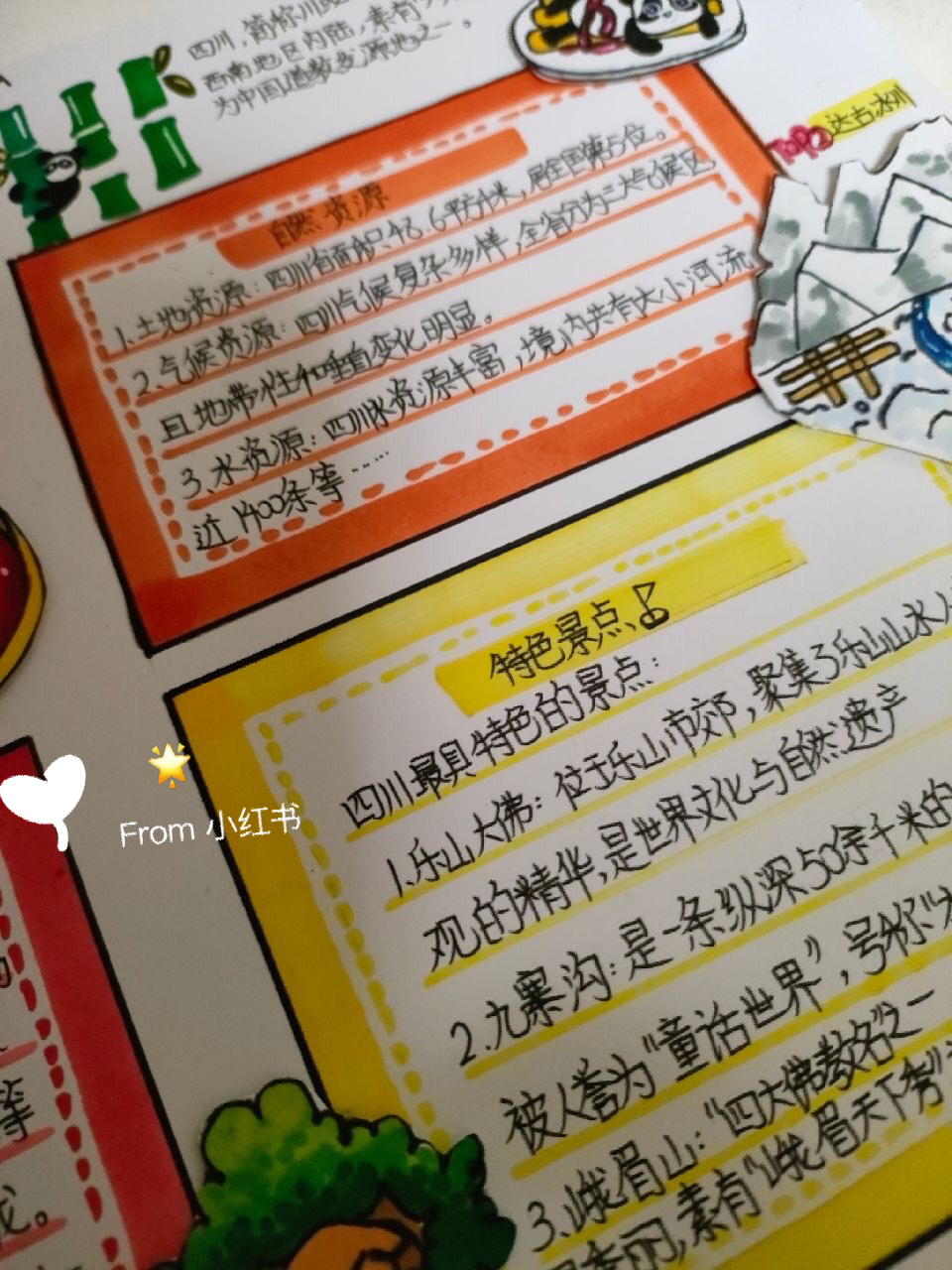 四川手抄报～ 99四川手抄报,有喜欢的宝子9315以参考哦!