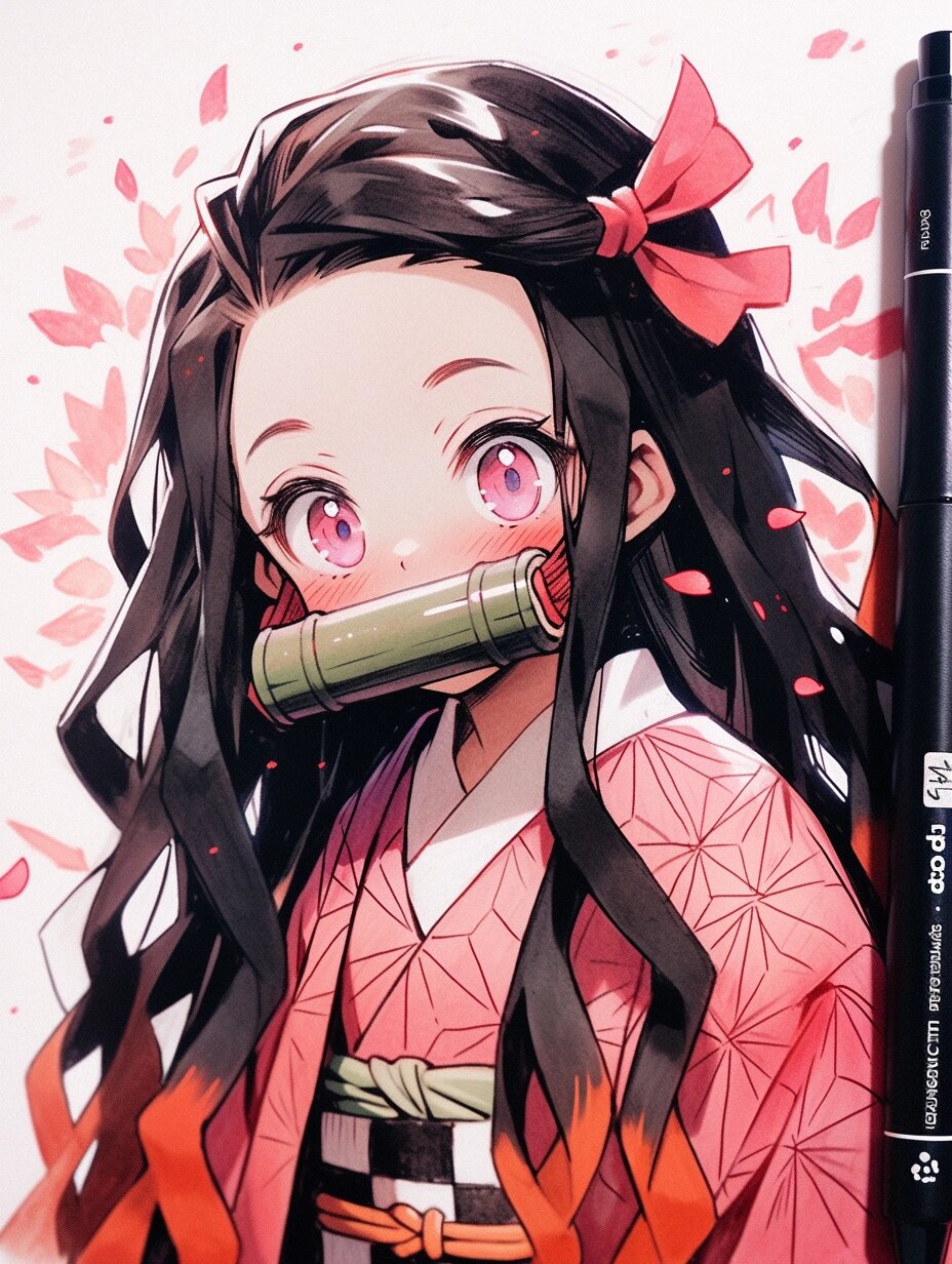 niji丨q版祢豆子 超超超级可爱