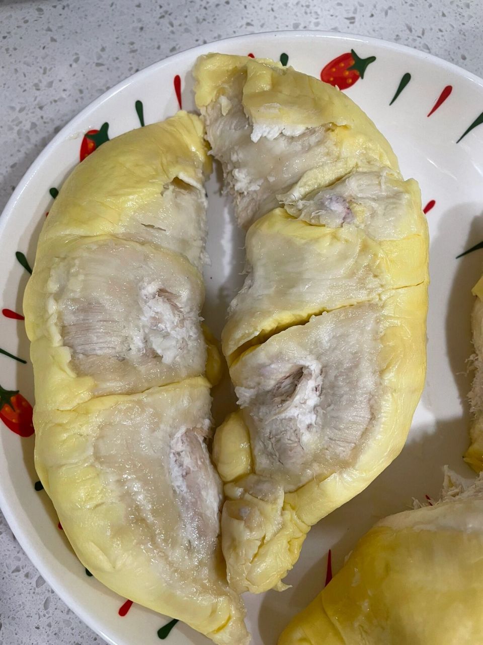 这样的榴莲是坏了吗? 这样的榴莲是坏了吗?