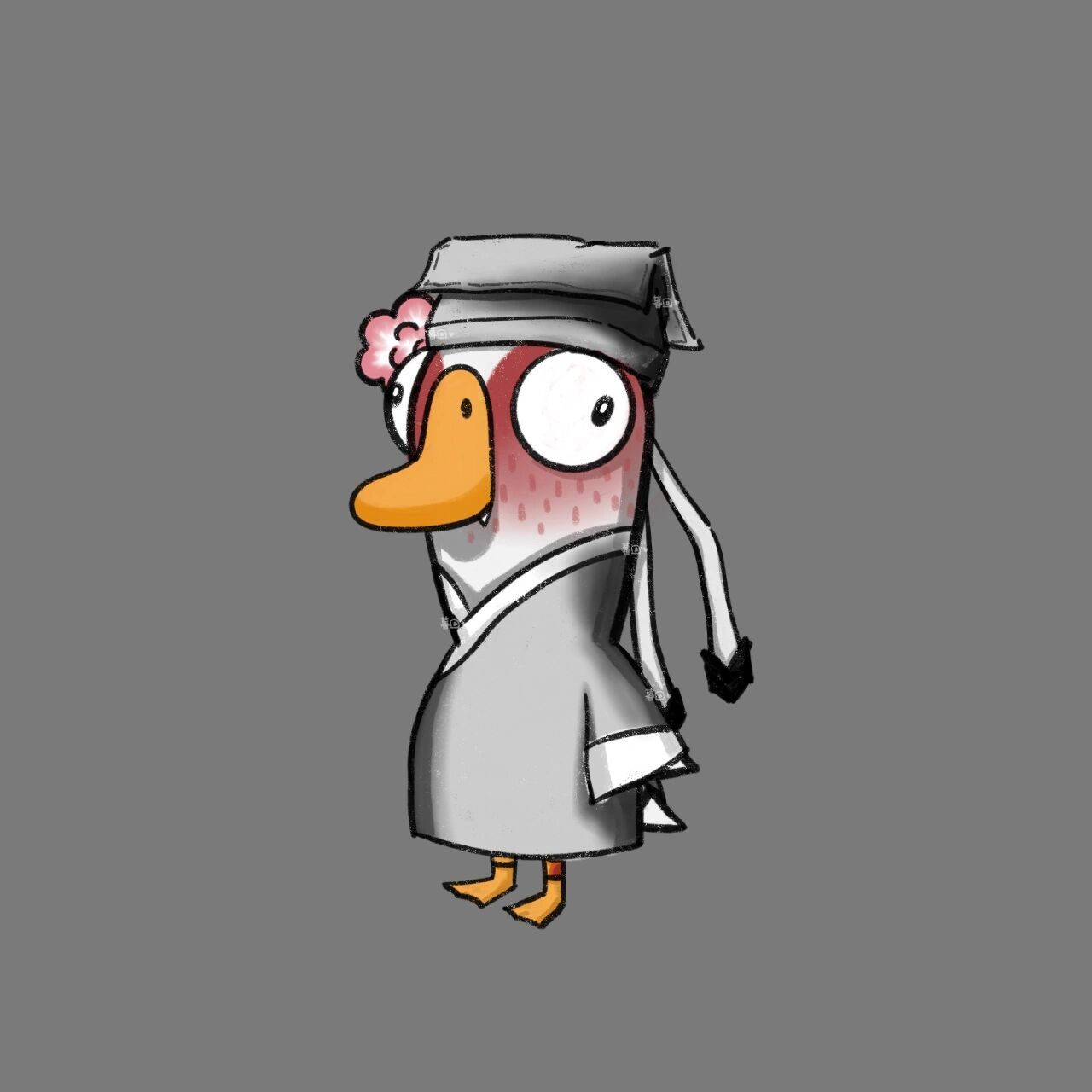 鹅鸭杀×狐狸书生|鹅鸭杀头像 鹈鹕肚子有几胞胎