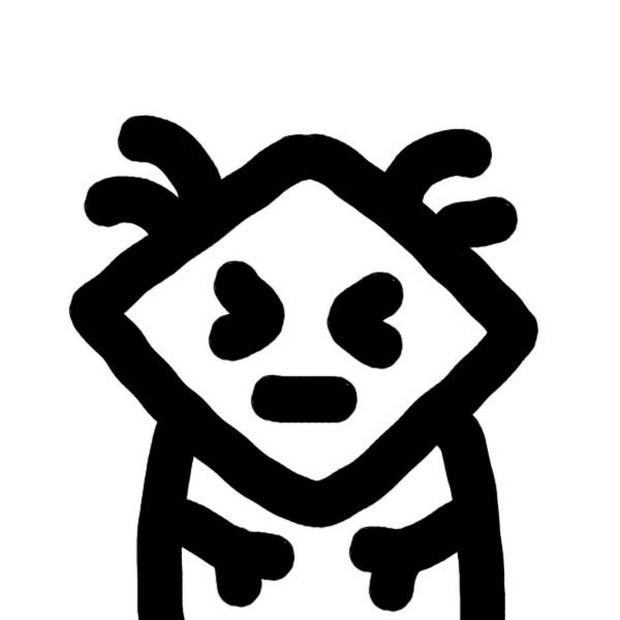 原创简约搞怪头像 9315保存自用 9315授权