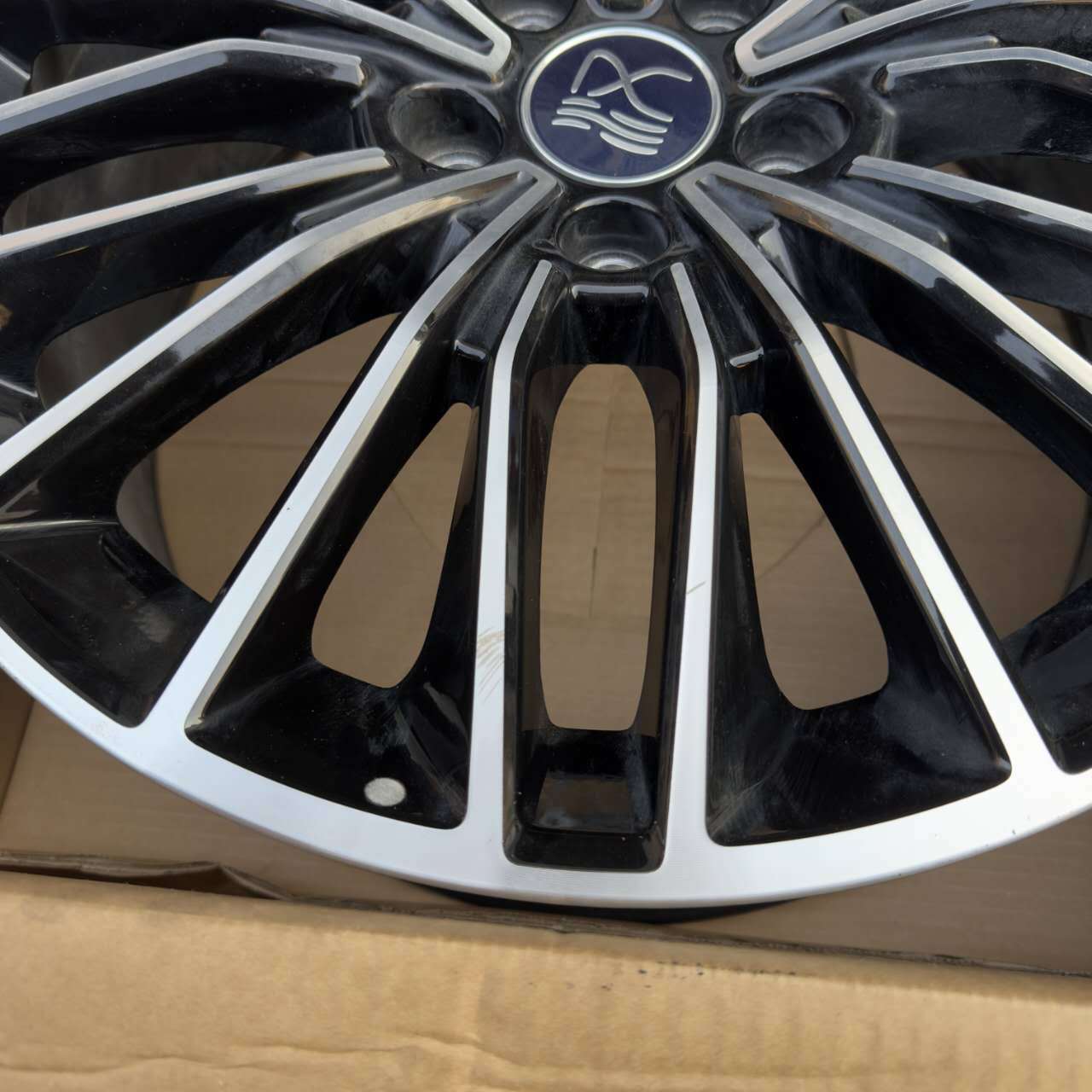 比亚迪汉ev轮毂19寸原装新车拆冠军版超长续航版尊贵型原厂 实物实拍