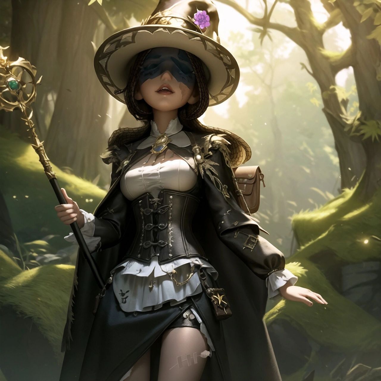 第五人格昆虫学者温柔密林皮肤想象 天黑了,我和我的小伙伴要睡了